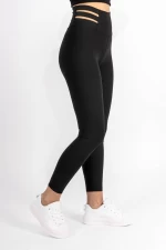 Frauen-Leggings NG68008-1 Schwarz | Kikiriki