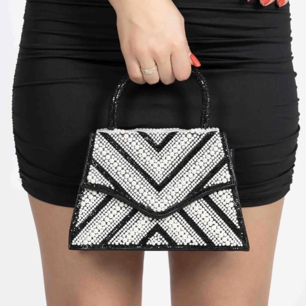 Handtasche Z3171 Schwarz | Mei