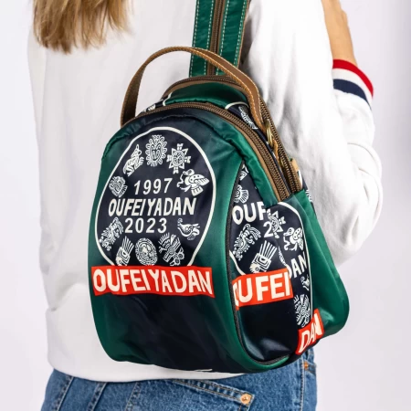 Rucksacktasche für Frauen 2213 Grün Mei