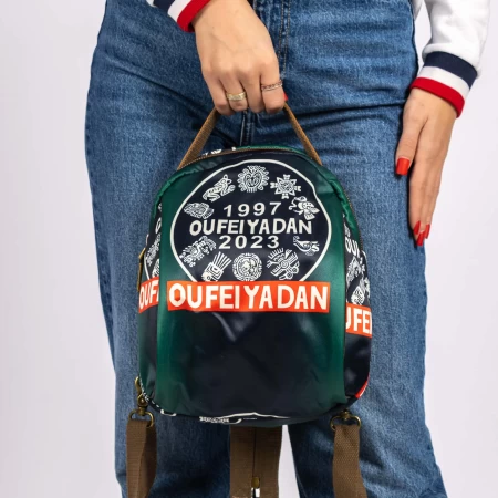 Rucksacktasche für Frauen 2213 Grün Mei