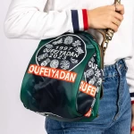 Rucksacktasche für Frauen 2213 Grün Mei