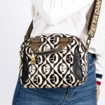 Handtasche 6620 Black-Bege Mei