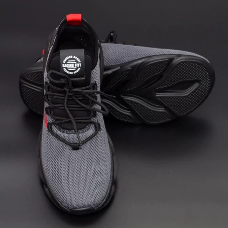 Herren Sportschuhe 03 Grau Rennsport