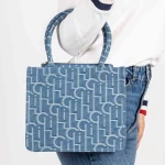Handtasche 8010-1 Blau Mei