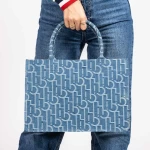 Handtasche 8010 Blau Mei