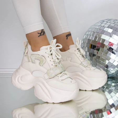 Frauenstiefel im Frühlings-Jesjn27 Beige Mei