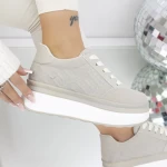 Frauen -Sneaker 3WL198 Grau Mei