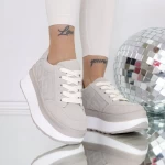 Frauen -Sneaker 3WL198 Grau Mei