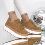 Frauen -Sneaker 3WL198 Gelb Mei