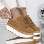 Frauen -Sneaker 3WL198 Gelb Mei