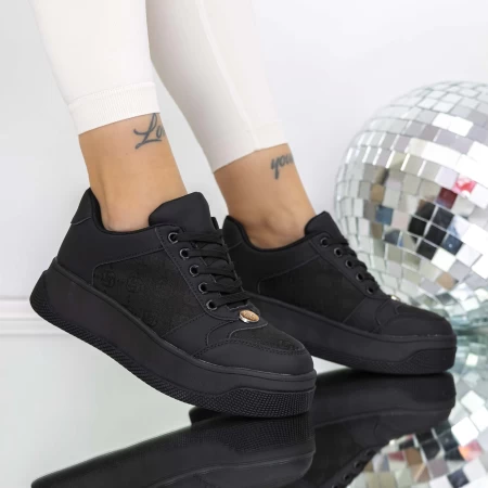 Frauen -Sneaker 3WL199 Schwarz Mei