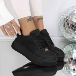 Frauen -Sneaker 3WL199 Schwarz Mei