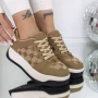 Frauen -Sneaker 3WL199 Beige Mei