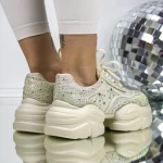 Frauen -Sneaker 3WL203 Weiß Mei