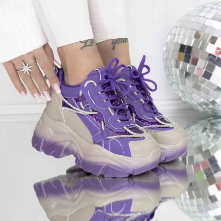 Sportschuhe auf der 3SJN32 Purple Platform Mei