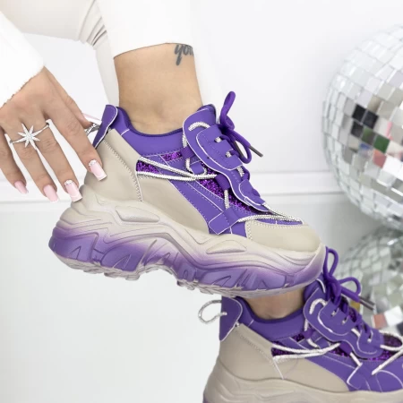 Sportschuhe auf der 3SJN32 Purple Platform Mei