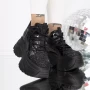 Frauenstiefel im Frühling-Jesjn33 Schwarz Mei