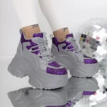 Frauenstiefel im Frühling-Jesjn33 Purple | Mei