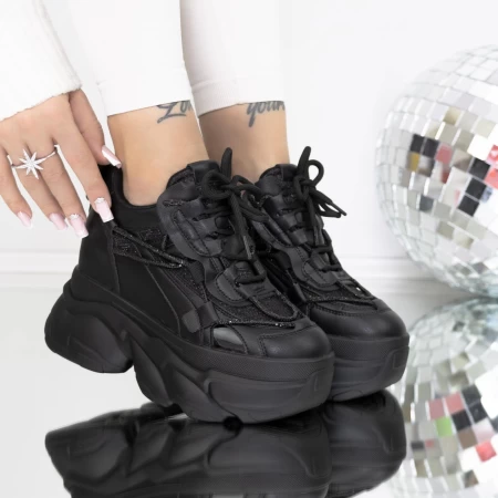 Sportschuhe auf der 3SJN35 -Plattform schwarz | Mei
