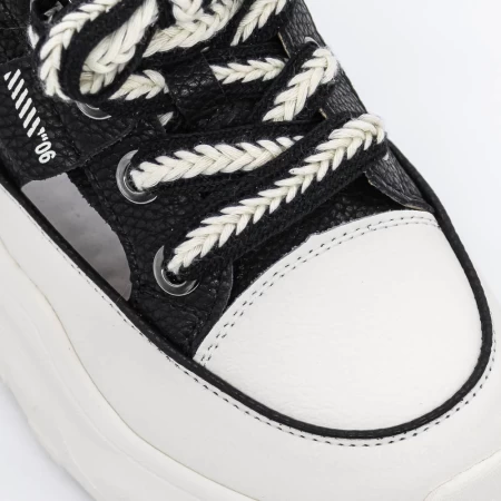 Frauen -Sneaker 208 Schwarz Advancer