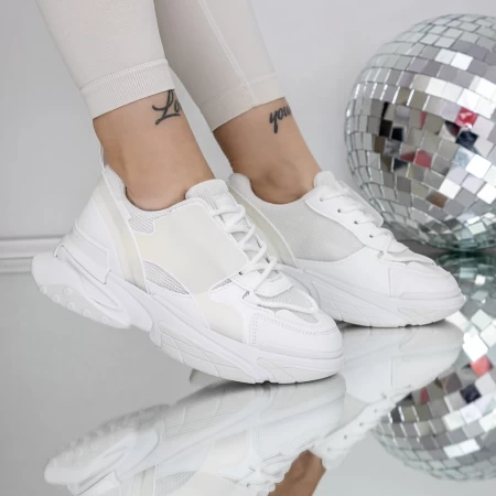 Frauenstiefel im Frühling-Jesień 3b26 White | Mei