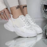 Frauenstiefel im Frühling-Jesień 3b26 White | Mei