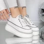 Sportschuhe auf der 3SJN38 -Plattform Beige Mei