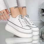 Sportschuhe auf der 3SJN38 -Plattform Beige Mei