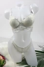 Ein Satz Unterwäsche - Feigen und BH - V12 White | Rosegirl
