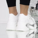 Frauen -Sneaker 3WL133 Weiß Mei