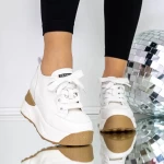 Sportschuhe auf der 3SJN29 -Plattform Beige | Mei