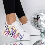 Frauen -Sneaker 3b32 Silber Mei