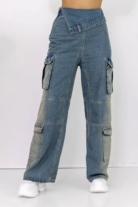 Frauen -TR367 Blue Jeans Kikiriki