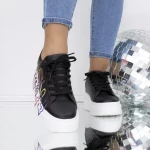 Frauen -Sneaker 3b32 schwarz Mei