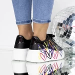 Frauen -Sneaker 3b32 schwarz Mei