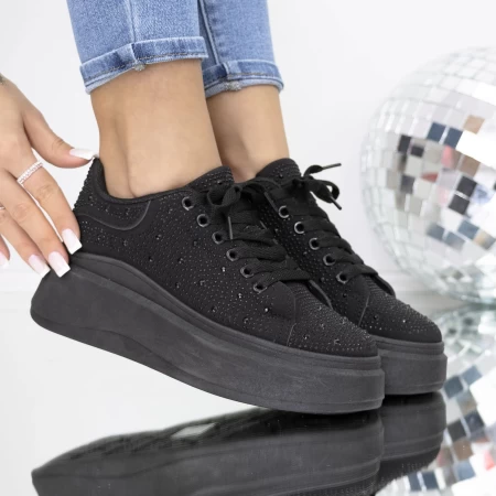 Frauen -Sneaker 3b33 schwarz Mei