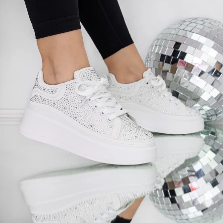 Frauen -Sneaker 3b33 Weiß Mei