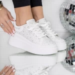 Frauen -Sneaker 3b33 Weiß Mei