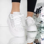 Frauen -Sneaker 3b33 Weiß Mei