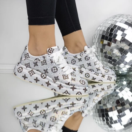 Frauen -Sneaker 3WL201 Weiß Mei