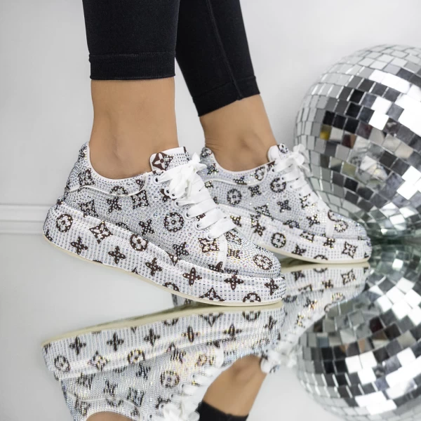 Frauen -Sneaker 3WL201 Weiß Mei