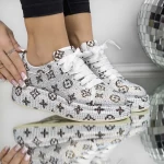 Frauen -Sneaker 3WL201 Weiß Mei