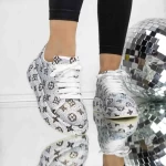 Frauen -Sneaker 3WL201 Weiß Mei