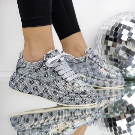 Frauen -Sneaker 3WL201 Grau Mei