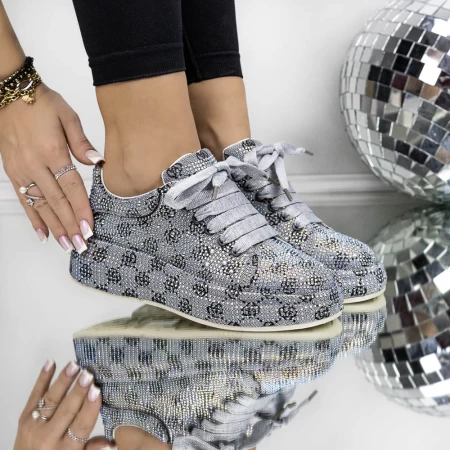 Frauen -Sneaker 3WL201 Grau Mei