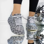 Frauen -Sneaker 3WL201 Grau Mei