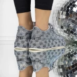 Frauen -Sneaker 3WL201 Grau Mei
