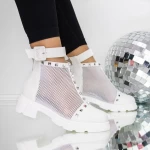 Frauen Sommerstiefel 3H8 Weiß Mei