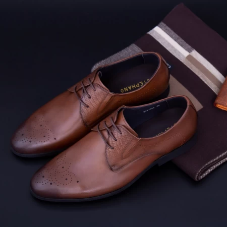 Herrenschuhe 792-036 Brown Stephano
