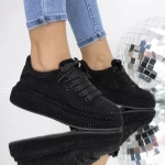 Frauen -Sneaker 3WL200 Schwarz Mei